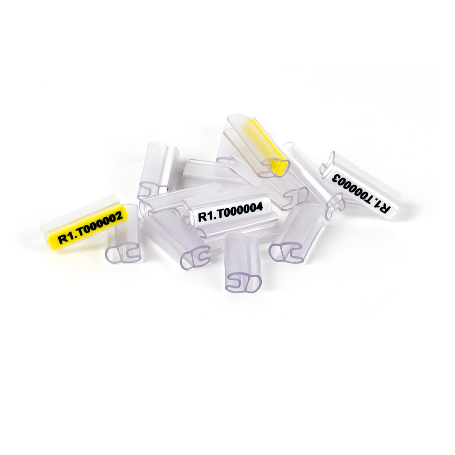 GRAFOPLAST - Tubetto Soft Trasparente Serie 200 Lunghezza 18 mm diametro da 2 fino a 4 mm confezione da 1000 pezzi. Tubetto trasparente Soft Serie 200 che grazie al profilo piè elastico coprecon poche referenze una vasta gamma di cavi