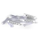 GRAFOPLAST - Tubetto Soft Trasparente Lunghezza 30 mm diametro da 2 fino a 4 mm - confezione master carton da 1500 pezzi. Tubetto trasparente Soft Serie 200 che grazie al profilo piè elasticocopre con poche referenze una vasta gamma di cavi 202/30MC