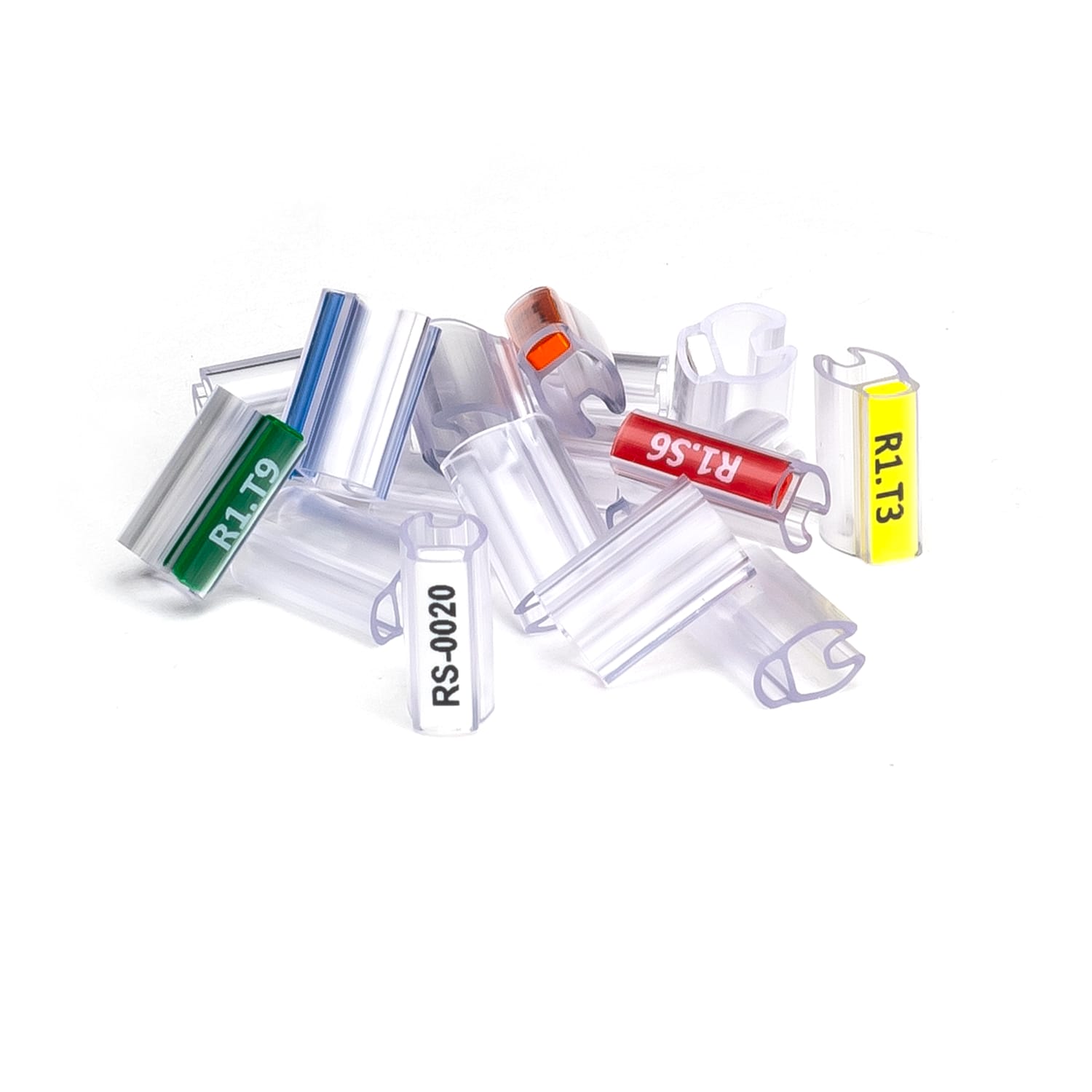 GRAFOPLAST - Tubetto Soft Halogen Free Trasparente Lunghezza 15 mm diametro da 4 fino a 7 mm - 500 pezzi. Tubetto trasparente Soft Serie 200 che grazie al profilo piè elastico copre con pochereferenze una vasta gamma di cavi 203HF/15