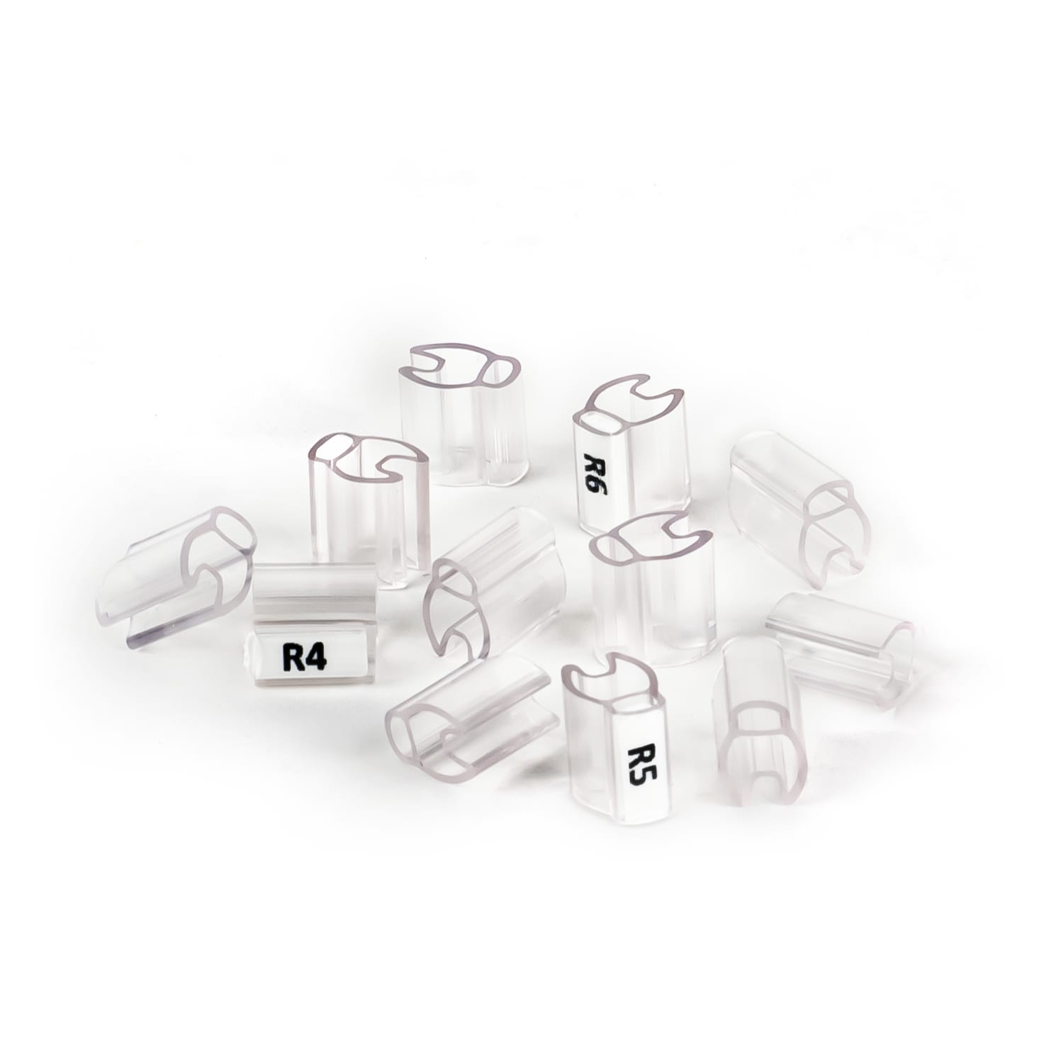 GRAFOPLAST - Tubetto Soft Trasparente Serie 200 Lunghezza 10 mm diametro da 4 fino a 7 mm confezione master carton da 3000 pezzi. Tubetto trasparente Soft Serie 200 che grazie al profilo pièelastico copre con poche referenze una vasta gamma di cavi