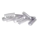 GRAFOPLAST - Tubetto Soft Halogen Free Trasparente Lunghezza 30 mm diametro da 6 fino a 10 mm - 200 pezzi. Tubetto trasparente Soft Serie 200 che grazie al profilo piè elastico copre con pochereferenze una vasta gamma di cavi