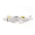 GRAFOPLAST - Tubetto Soft Trasparente Serie 200 Lunghezza 12 mm diametro da 6 fino a 10 mm - confezione da 500 pezzi. Tubetto trasparente Soft Serie 200 che grazie al profilo piè elastico coprecon poche referenze una vasta gamma di cavi 204/12