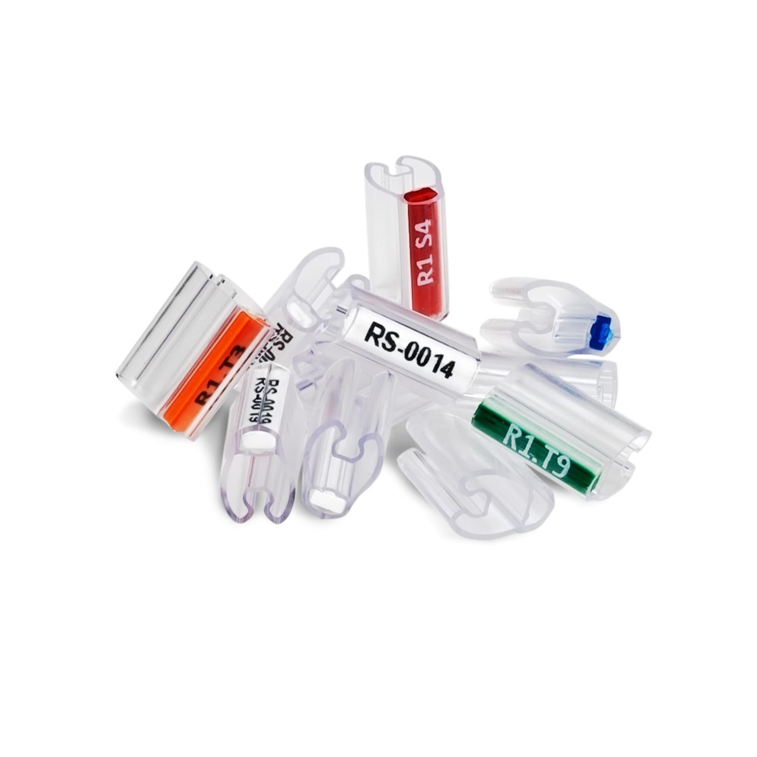 GRAFOPLAST - Tubetto Soft Trasparente Serie 200 Lungo 15 mm diametro da 6 a 10 mm - confezione da 500 pezzi