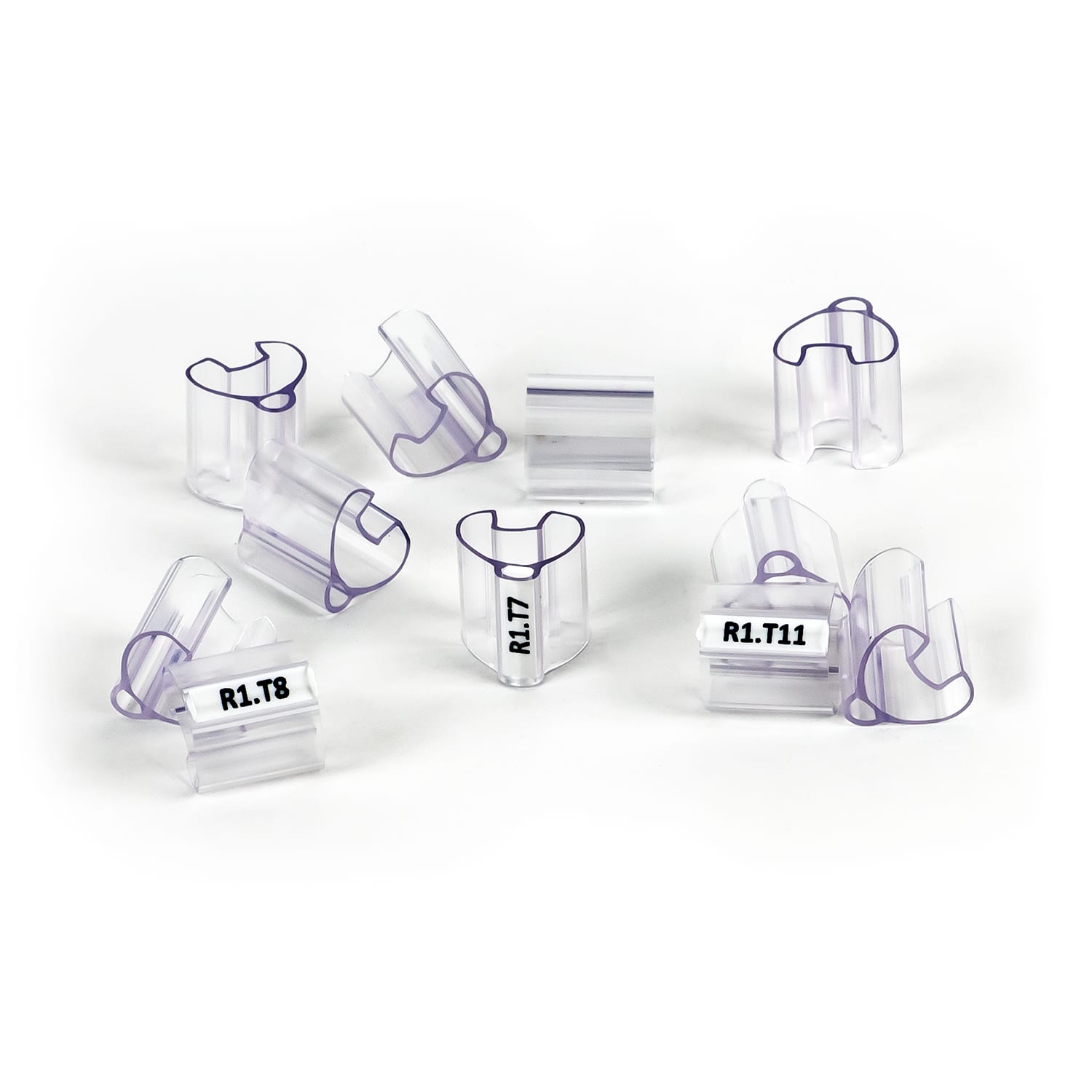 GRAFOPLAST - Tubetto Soft Trasparente Serie 200 Lunghezza 15 mm diametro da 10 a 14 mm - 200 pezzi