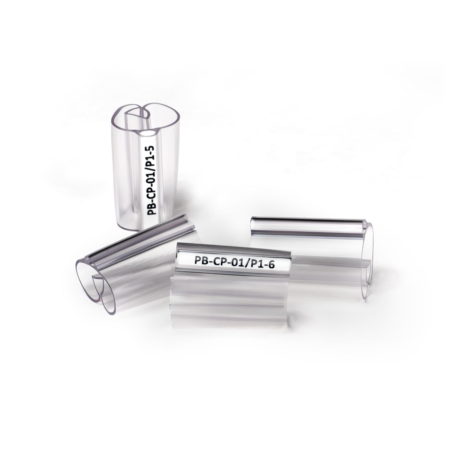 GRAFOPLAST - Tubetto Soft Halogen Free Trasparente Lunghezza 30 mm diametro da 14 fino a 22 mm - 100 pezzi. Tubetto trasparente Soft Serie 200 che grazie al profilo piè elastico copre con pochereferenze una vasta gamma di cavi 206HF/30