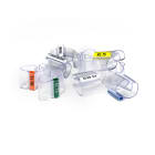 GRAFOPLAST - Tubetto Soft Trasparente Lunghezza 20 mm diametro da 14 fino a 22 mm - 100 pezzi. Tubetto trasparente Soft Serie 200  che grazie al profilo piè elastico copre con poche referenzeuna vasta gamma di cavi