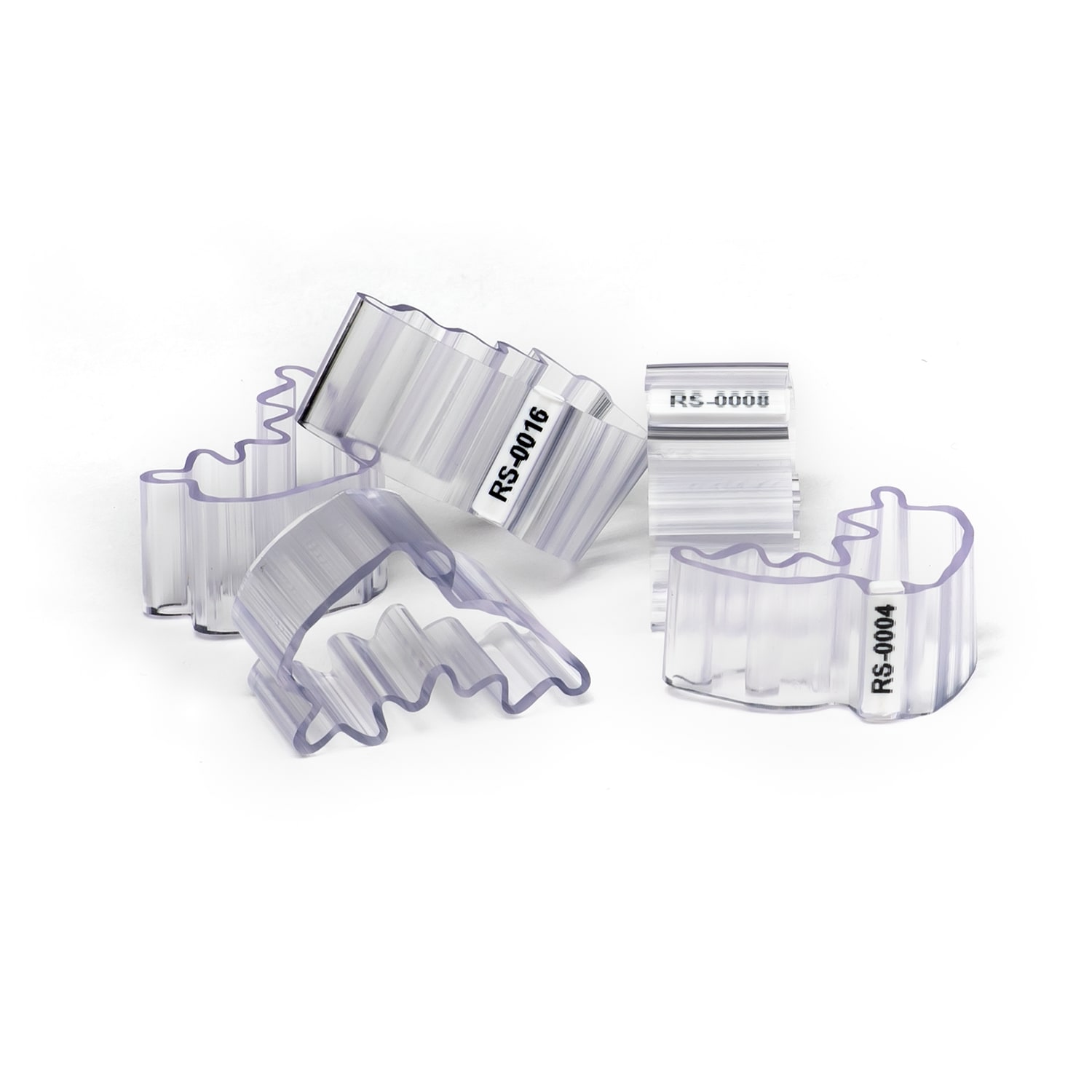 GRAFOPLAST - Tubetto Halogen Free Trasparente Lunghezza 15 mm diametro da 30 fino a 35 mm - 50 pezzi. Tubetto trasparente Soft Serie 200 che grazie al profilo piè elastico copre con poche referenze una vasta gamma di cavi