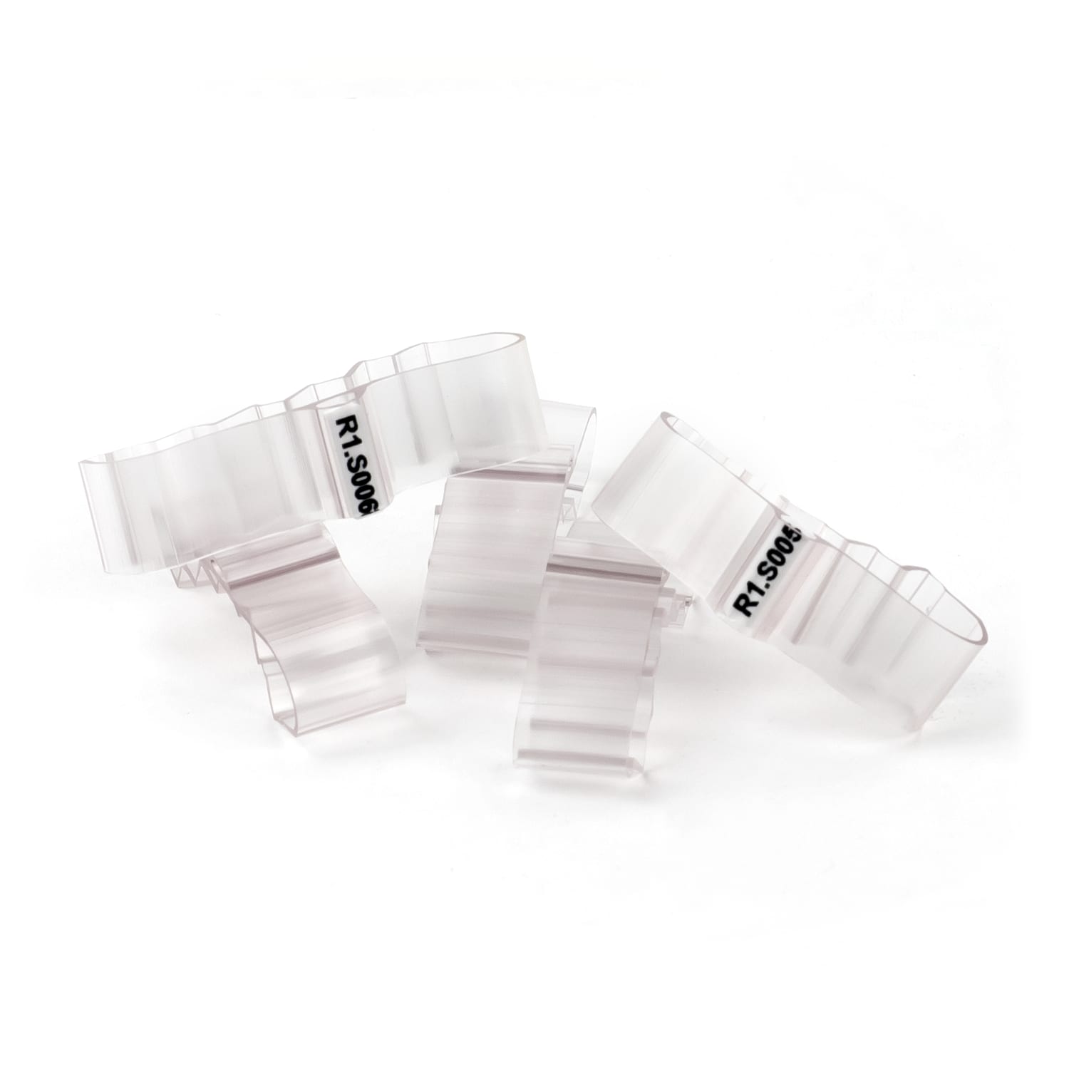 GRAFOPLAST - Tubetto Soft Trasparente Lunghezza 12 mm diametro da 30 fino a 35 mm - 50 pezzi. Tubetto trasparente Soft Serie 200  che grazie al profilo piè elastico copre con poche referenze unavasta gamma di cavi 208/12