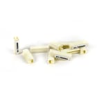 GRAFOPLAST - Tubetto ad innsesto SNAP ON Lunghezza 23 mm diametro da 2.8 a 5 mm confezione da 500 pezzi. Tubetto trasparente ad innesto Snap-on Serie 300, permette di siglare il cavo anche quando la connessione elettrica è già effettuata