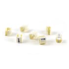 GRAFOPLAST - Tubetto ad innesto SNAP ON Lunghezza 10 mm diametro da 8 a10 mm confezione da 500 pezzi. Tubetto trasparente ad innesto Snap-on Serie 300, permette di siglare il cavo anche quandola connessione elettrica è già effettuata