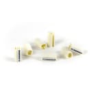 GRAFOPLAST - Tubetto ad innesto SNAP ON Lunghezza 23 mm diametro da 8 a10 mm - 200 pezzi. Tubetto trasparente ad innesto Snap-on Serie 300, permette di siglare il cavo anche quando la connessione elettrica è già effettuata