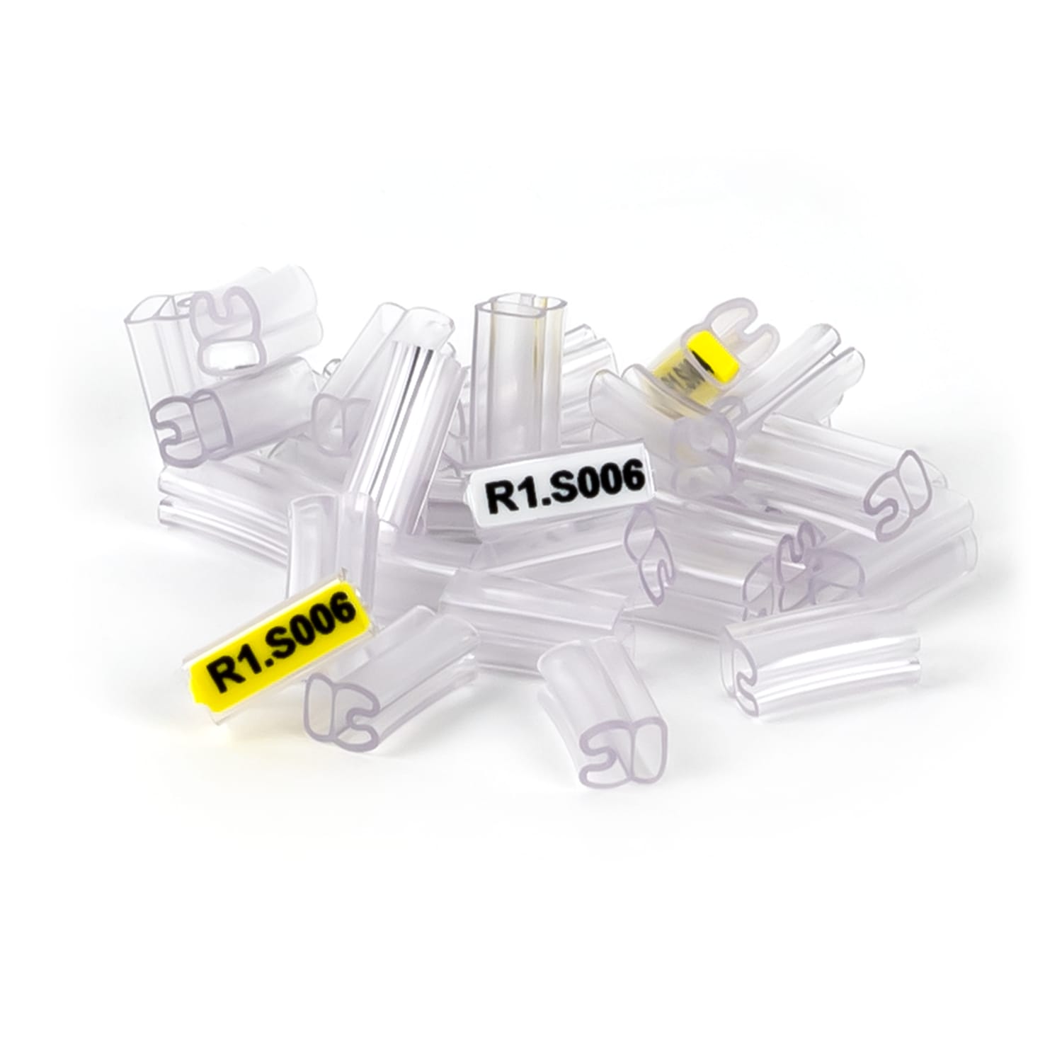 GRAFOPLAST - Tubetto Rigido Halogen Free Trasparente Serie 400 Lungo 12 mm diametro da 1.5 a 2.5 mm - 1000 pezzi