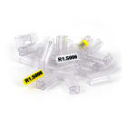 GRAFOPLAST - Tubetto Rigido Halogen Free Trasparente Serie 400 Lungo 12 mm diametro da 1.5 a 2.5 mm - 3000 pz