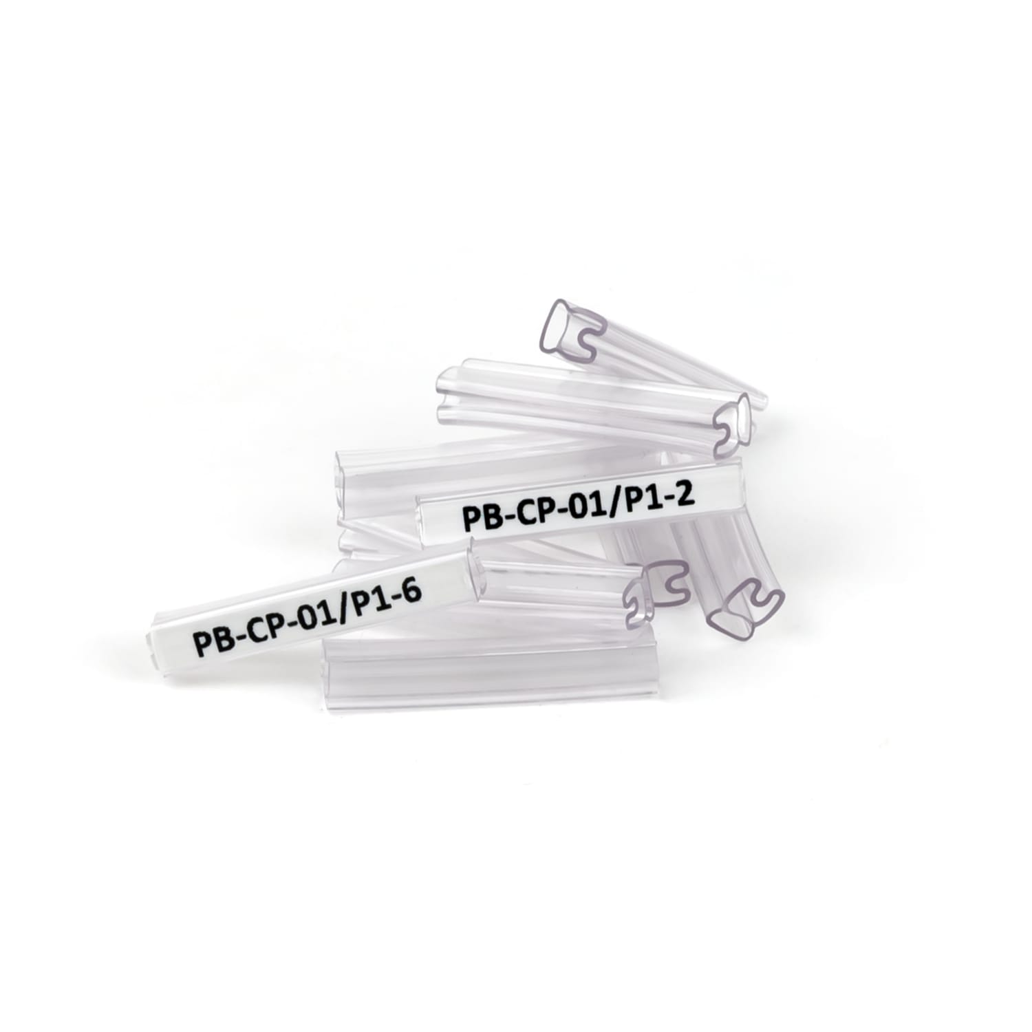 GRAFOPLAST - Tubetto Rigido Halogen Free Trasparente Serie 400 Lunghezza 30 mm diametro da 1.5 a 2.5 mm - 500 pezzi