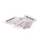 GRAFOPLAST - Tubetto Rigido Halogen Free Trasparente Serie 400 Lunghezza 30 mm diametro da 2 a 4 mm - 1000 pezzi