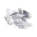 GRAFOPLAST - Tubetto Rigido Trasparente Lunghezza 15 mm diametro da 2 a 4 mm - 1000 pezzi. Tubetto trasparente Serie 400 è prodotto con un materiale che lo rende piè rigido ottenendo minori ingombri quando applicato poichè la parete del tubetto rimane verticale