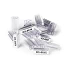 GRAFOPLAST - Tubetto Rigido Trasparente Serie 400 Lunghezza 15 mm diametro da 2 a 4 mm - 3000 pezzi