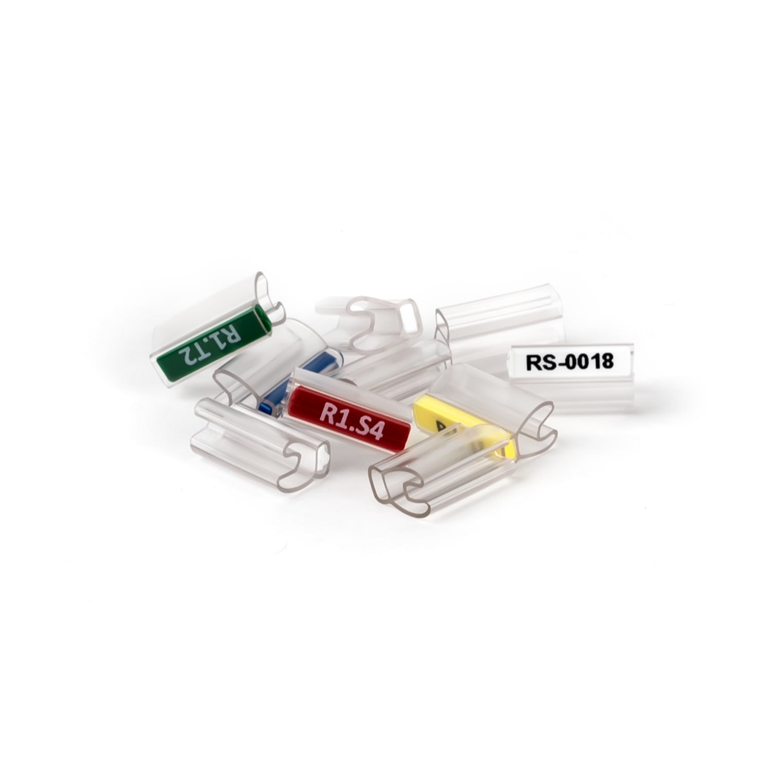 GRAFOPLAST - Tubetto Rigido Halogen Free Trasparente Serie 400 Lunghezza 15 mm diametro da 4 a 7 mm - 2000 pezzi
