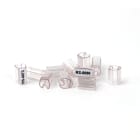 GRAFOPLAST - Tubetto Rigido Trasparente Serie 400 Lunghezza 12 mm diametro da 4 a 7 mm - 500 pezzi