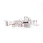 GRAFOPLAST - Tubetto Rigido Trasparente Lunghezza 12 mm diametro da 4 a 7 mm - 500 pezzi. Tubetto trasparente Serie 400 è prodotto con un materiale che lo rende piè rigido ottenendo minori ingombri quando applicato poichè la parete del tubetto rimane verticale