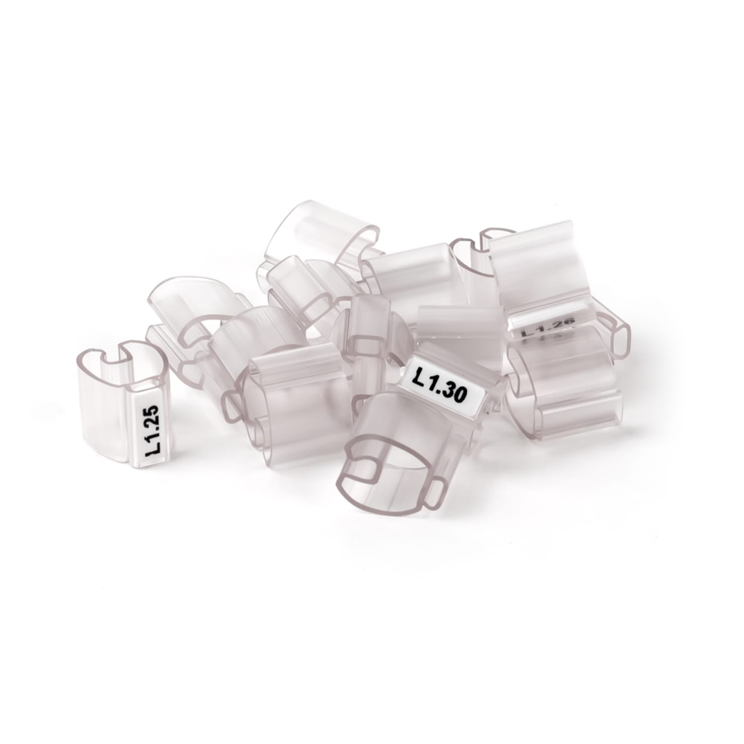 GRAFOPLAST - Tubetto Rigido Trasparente Serie 400 Lunghezza 10 mm diametro da 6 a 10 mm - 2000 pezzi