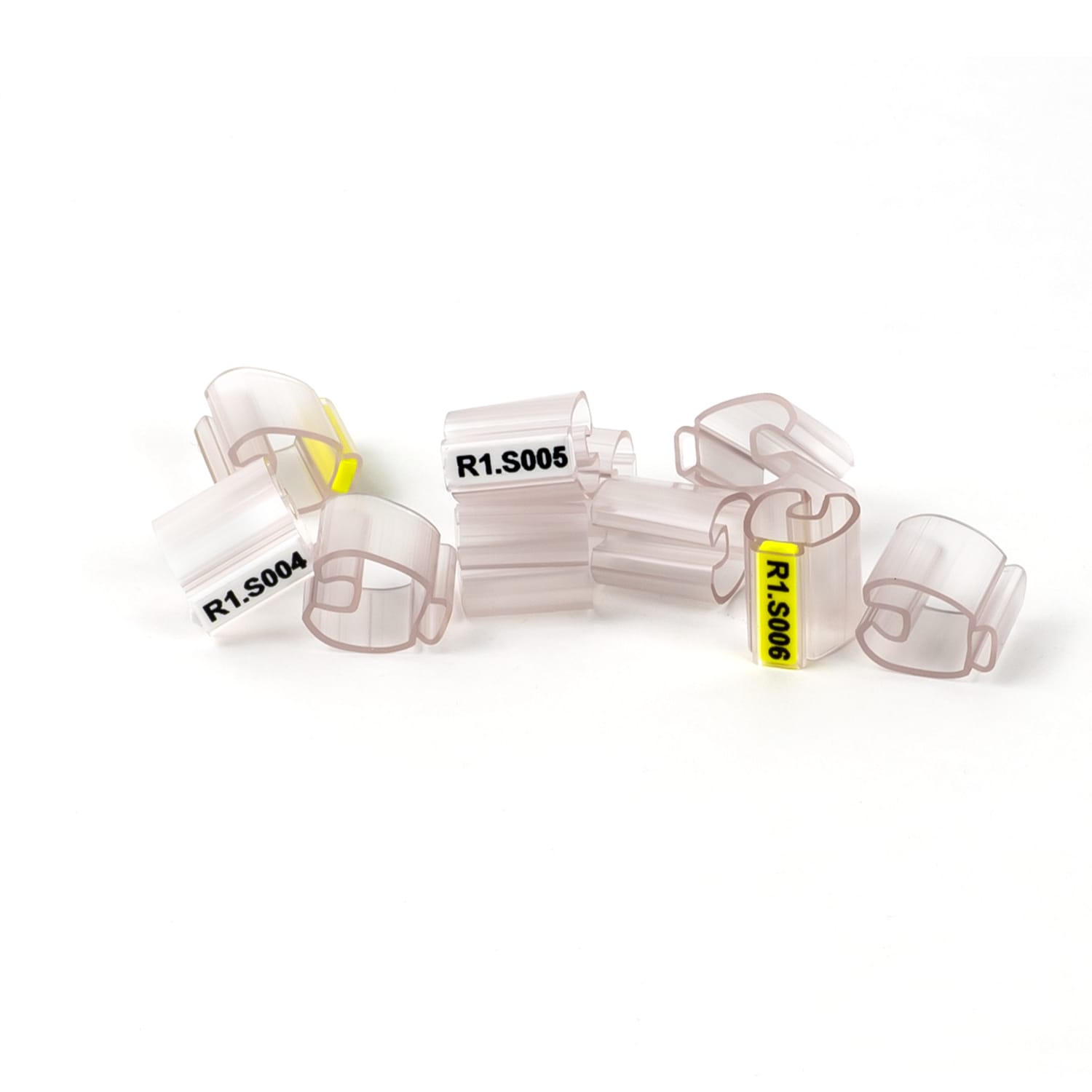 GRAFOPLAST - Tubetto Rigido Trasparente Lunghezza 12 mm diametro da 6 a 10 mm - 500 pezzi. Tubetto trasparente Serie 400 è prodotto con un materiale che lo rende piè rigido ottenendo minori ingombri quando applicato poichè la parete del tubetto rimane verticale