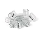 GRAFOPLAST - Tubetto Rigido Trasparente Lunghezza 15 mm diametro da 6 a 10 mm - 500 pezzi. Tubetto trasparente Serie 400 è prodotto con un materiale che lo rende piè rigido ottenendo minori ingombri quando applicato poichè la parete del tubetto rimane verticale