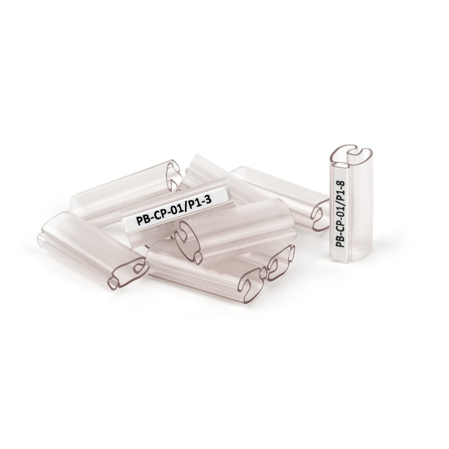 GRAFOPLAST - Tubetto Rigido Trasparente Serie 400 Lunghezza 30 mm diametro da 6 a 10 mm - 500 pezzi