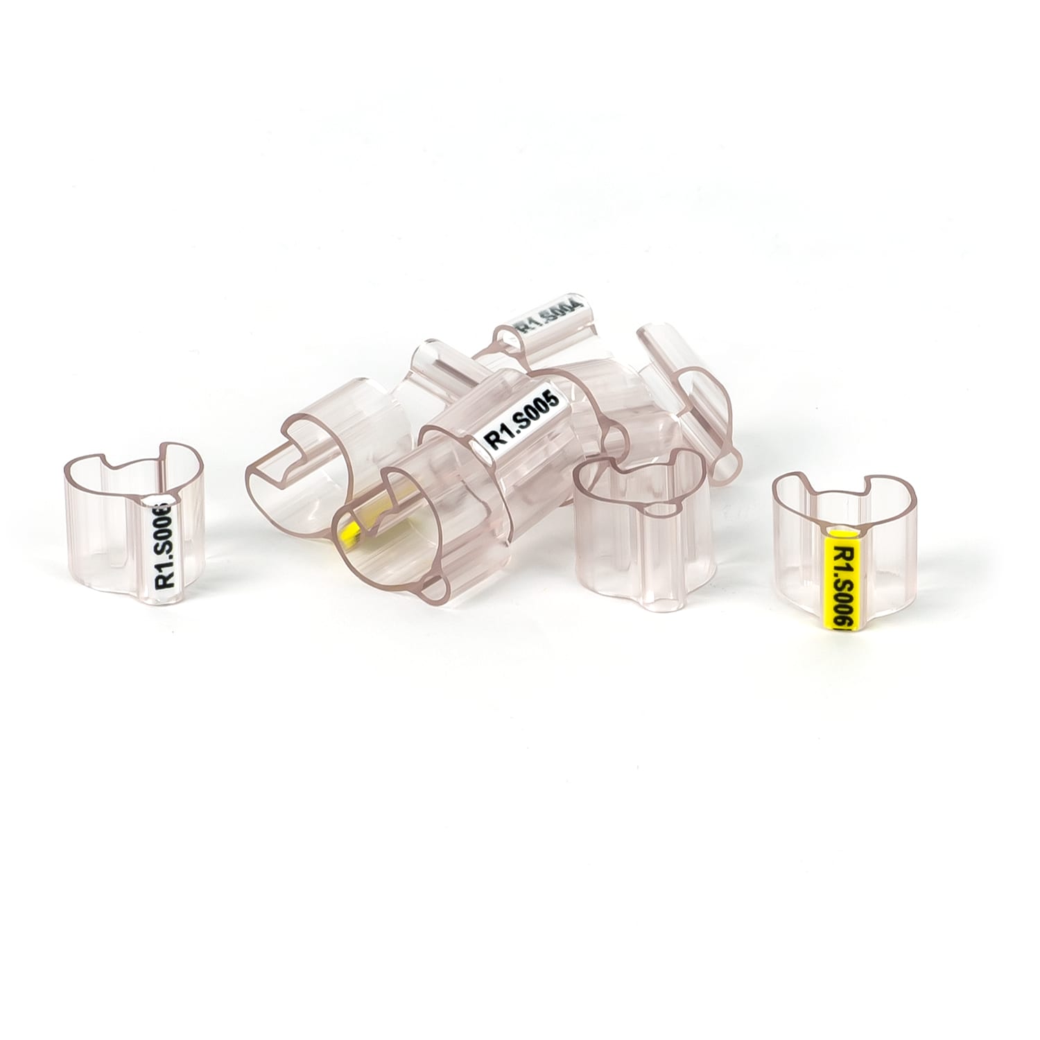 GRAFOPLAST - Tubetto Rigido Halogen Free Trasparente Serie 400 Lunghezza 12 mm diametro da 10 a 14 mm - 400 pz