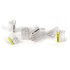 GRAFOPLAST - Tubetto Rigido Halogen Free Trasparente Serie 400 Lunghezza 18 mm diametro da 10 a 14 mm - 200 pezzi