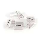 GRAFOPLAST - Tubetto Rigido Halogen Free Trasparente Serie 400 Lunghezza 23 mm diametro da 10 a 14 mm - 500 pezzi