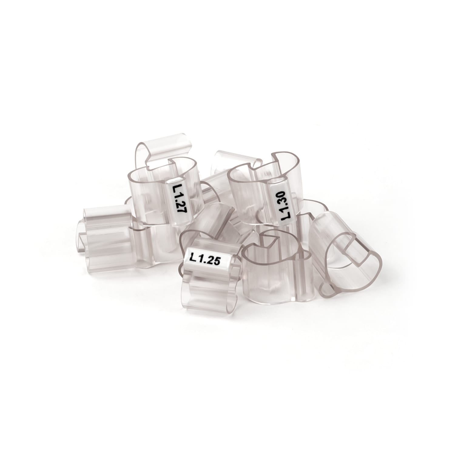 GRAFOPLAST - Tubetto Rigido Trasparente Serie 400 Lunghezza 10 mm diametro da 10 a 14 mm - 400 pz