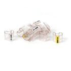 GRAFOPLAST - Tubetto Rigido Trasparente Lunghezza 12 mm diametro da 10 a 14 mm - 200 pezzi. Tubetto trasparente Serie 400 è prodotto con un materiale che lo rende piè rigido ottenendo minori ingombri quando applicato poichè la parete del tubetto rimane verticale