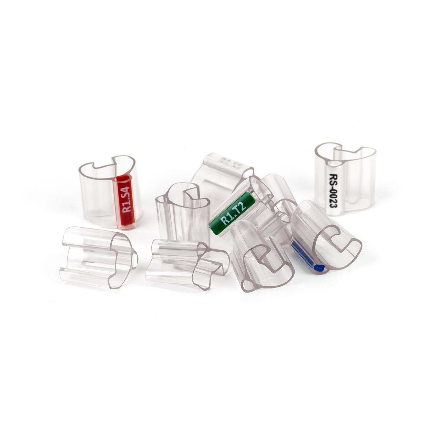 GRAFOPLAST - Tubetto Rigido Trasparente Serie 400 Lunghezza 15 mm diametro da 10 a 14 mm - 750 pz