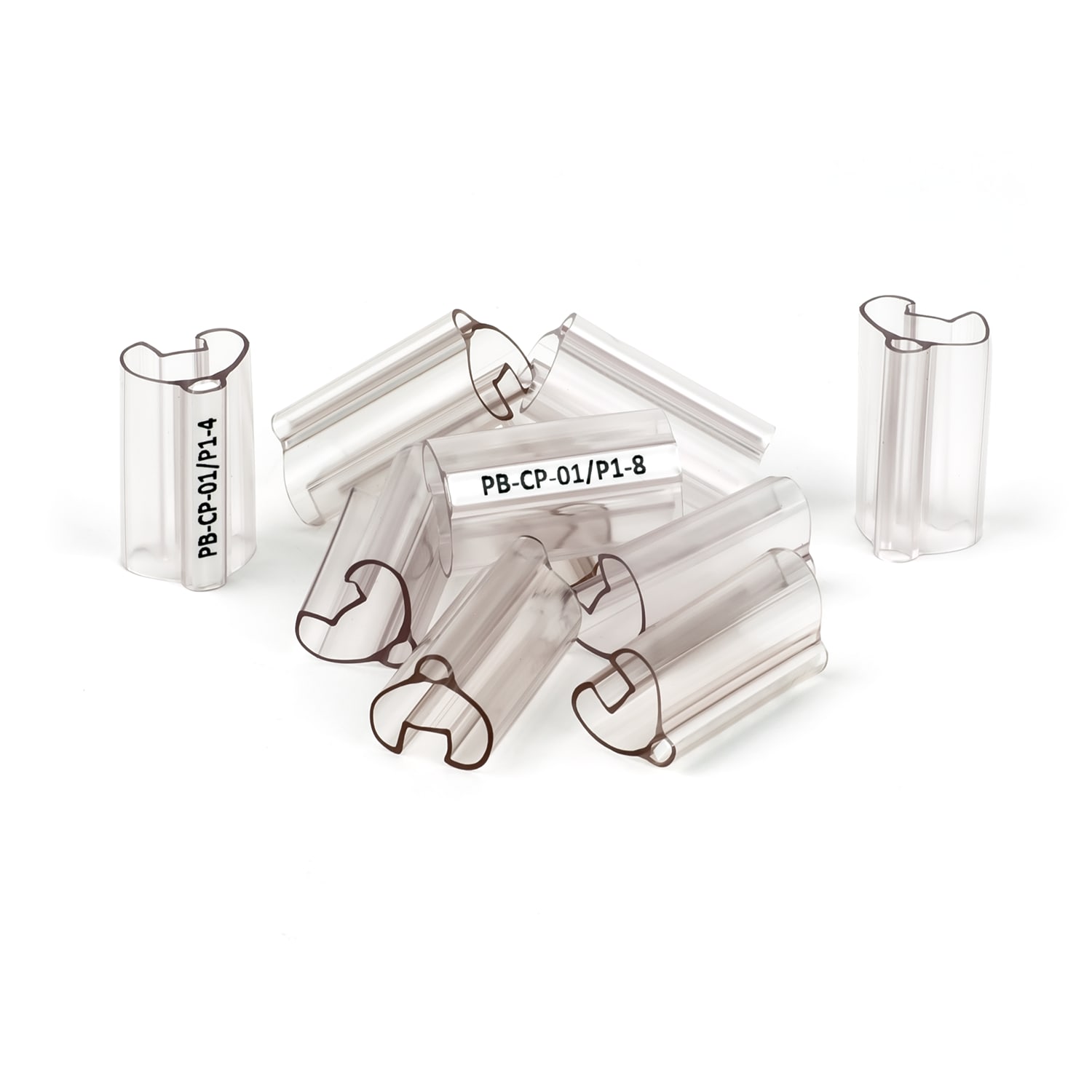 GRAFOPLAST - Tubetto Rigido Trasparente Serie 400 Lunghezza 30 mm diametro da 10 a 14 mm - 500 pezzi 405/30MC