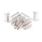 GRAFOPLAST - Tubetto Rigido Trasparente Serie 400 Lunghezza 30 mm diametro da 10 a 14 mm - 500 pezzi 405/30MC