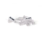 GRAFOPLAST - Tubetto Flat Trasparente Serie 500 Lunghezza 12 mm diametro da 1.5 a 2.5 mm - confezione da 3000 pz
