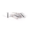 GRAFOPLAST - Tubetto Flat Trasparente Serie 500 Lunghezza 18 mm diametro da 2 a 4 mm - 3000 pz