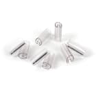 GRAFOPLAST - Tubetto Flat Trasparente Serie 500 Lunghezza 30 mm diametro da 6 a 10 mm - 400 pezzi