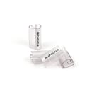 GRAFOPLAST - Tubetto Flat Trasparente Lunghezza 30 mm diametro da 10 a 14 mm - 200 pezzi. Tubetto trasparente FLAT Serie 500 appositamente studiato per le tessere da cavo in PVC Flat. Il materiale elastico favorisce l'inserimento della tessera