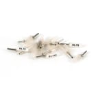 GRAFOPLAST - Spark puntalino Trasparente Lunghezza 9 mm sezione = 0.75 mm2 - 200 pezzi. Puntalino crimpabile che riunisce in un solo prodotto i vantaggi di una efficace connessione elettricacon quelli dellèidenticazione del conduttore.