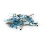 GRAFOPLAST - Spark puntalino Blu Lunghezza 12 mm sezione = 2.5 mm2 - 200 pezzi. Puntalino crimpabile che riunisce in un solo prodotto i vantaggi di una efficace connessione elettrica con quelli dellèidenticazione del conduttore.
