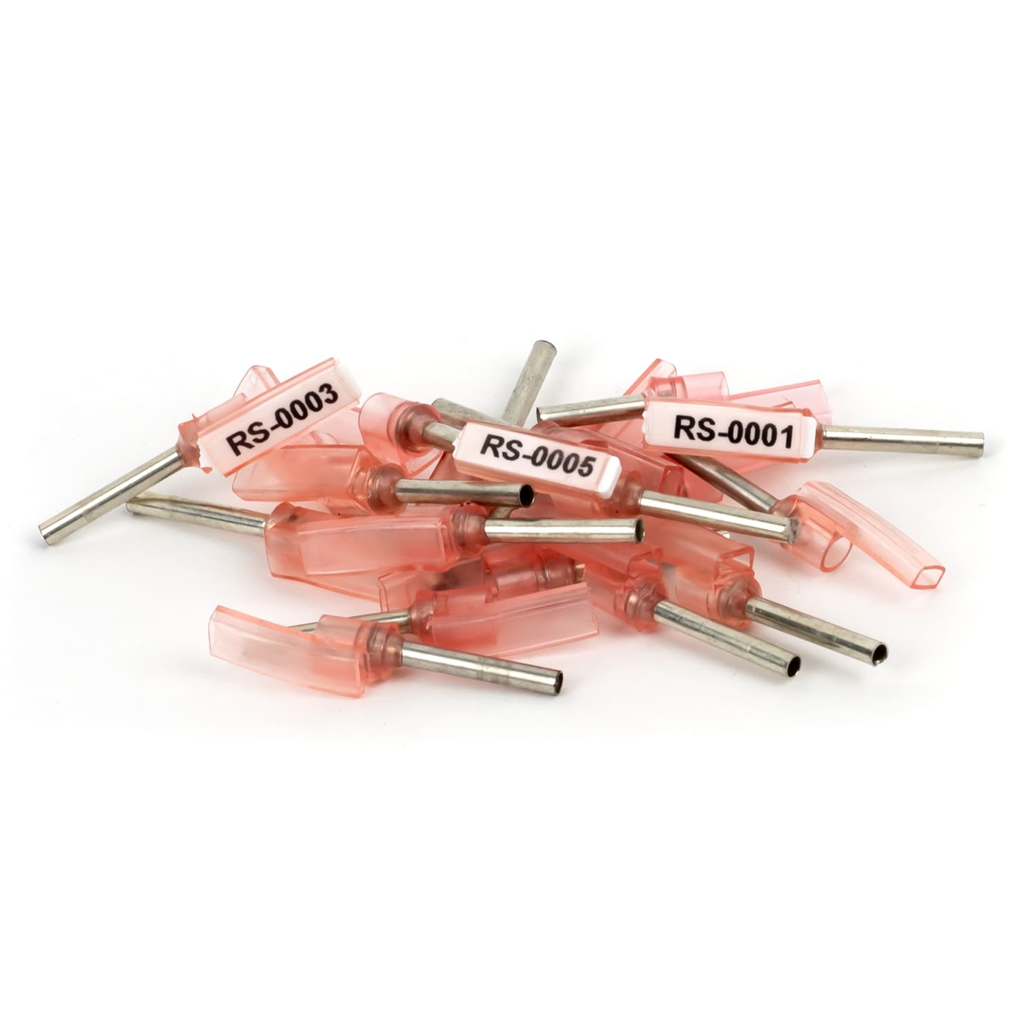 GRAFOPLAST - Spark puntalino Rosso Lunghezza 14 mm sezione= 1.5 mm2 - 200 pezzi