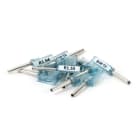 GRAFOPLAST - Spark puntalino Blu Lunghezza 17 mm sezione = 2.5 mm2 - 200 pezzi. Puntalino crimpabile che riunisce in un solo prodotto i vantaggi di una efficace connessione elettrica con quelli dellèidenticazione del conduttore.