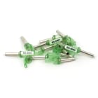 GRAFOPLAST - Spark puntalino Verde Lunghezza 17 mm sezione = 6 mm2 - 100 pezzi. Puntalino crimpabile che riunisce in un solo prodotto i vantaggi di una efficace connessione elettrica con quellidellèidenticazione del conduttore.