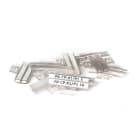 GRAFOPLAST - Tubetto a doppia cava Lunghezza 30 mm da fissare con fascette confezione da 200 pezzi 830/30