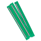 GRAFOPLAST - Stecche Medie 2, 3 mm Senza Stampa Fondo Rosa - 10 stecche. = 1 blister. La stecca è composta da 24 elementi identici premarcati ( numeri, lettere, simboli). Il blister contiene 10stecche, totale 240 elementi. BL117M999P