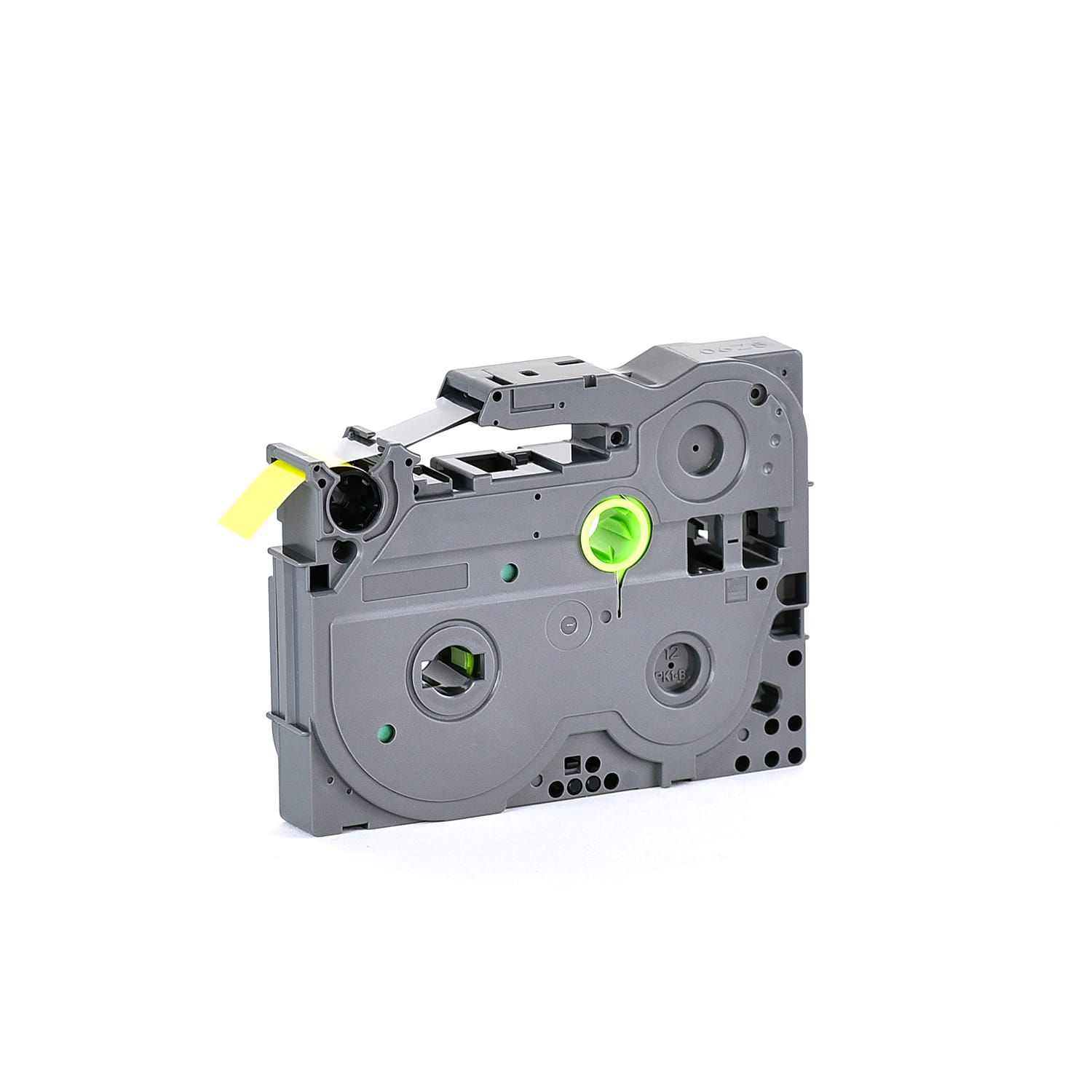 GRAFOPLAST - Nastro Laminato Standard 12mm x 8mt. Nero/Giallo TZE631 - 1 pezzo. Particolarmente versatile,resistente a liquidi, caldo, freddo, abrasioni, luce solare e agenti chimici EGO2SB12Y