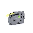 GRAFOPLAST - Nastro Laminato Standard 24mm x 8mt. Nero/Giallo TZE651 - 1 pezzo. Particolarmente versatile,resistente a liquidi, caldo, freddo, abrasioni, luce solare e agenti chimici