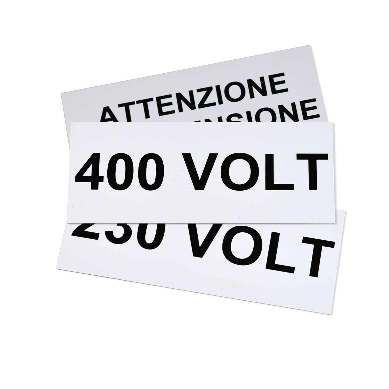 GRAFOPLAST - Targa Quadro in PVC adesiva Bianco 145x60 mm - 15 pezzi. La targa si applica direttamente ed in sicurezza tramite il suo biadesivo che ha un'elevata adesione, permettendo di identificare con estrema semplicitè e rapiditè i quadri di distribuzione.